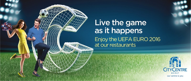City Centre Beirut spreads enthusiasm during the UEFA Euro 2016 